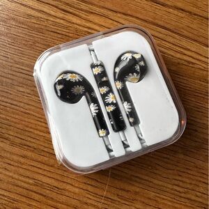 Floral Wired Earrbuds(Jack Connector)